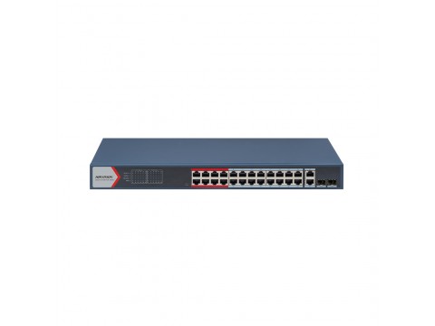 Коммутатор Hikvision DS-3E1326P-EI(B)