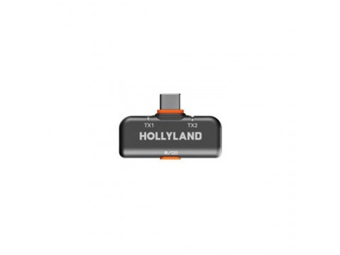 Петличный микрофон Hollyland Lark M2S Duo Черный