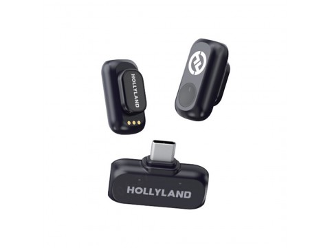 Петличный микрофон Hollyland Lark A1 Duo Черный