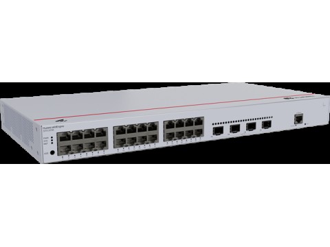 Коммутатор Huawei S310-24T4X (L2+, 24*10/100/1000BASE-T ports, 4*10GE SFP+ ports, AC power)