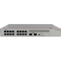 Коммутатор HUAWEI S110-16T2S / 16*10/100/1000BASE-T / 2*GE SFP ports / AC power / fanless