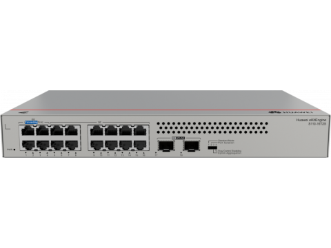 Коммутатор HUAWEI S110-16T2S (16*10/100/1000BASE-T, 2*GE SFP ports, AC power, fanless)