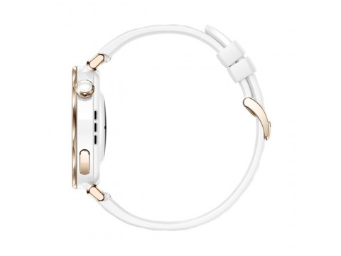 Смарт часы Huawei Watch GT 5 Pro JNA-B29 42mm White Fluoroelastomer Strap