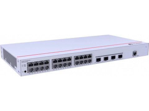 Коммутатор Huawei S310-24T4S (L2+ , 24*10/100/1000BASE-T ports, 4*GE SFP ports, AC power)