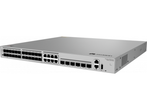 Коммутатор HUAWEI S530-24ST4XE / L3 / 24*GE SFP combo / 8*1GE RJ45 ports / 4*10GE SFP+ / 2*10GE SFP+ stack ports / Dual AC / Part Number: 98012556