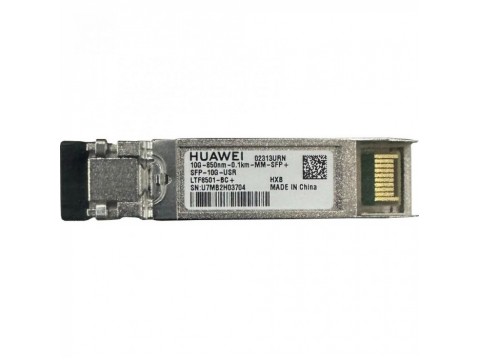 Трансивер оптический HUAWEI SFP-10G-USR 10GBASE-SR, SFP+ Transceiver, Multi-mode (850nm, 100m, LC), 02313URN
