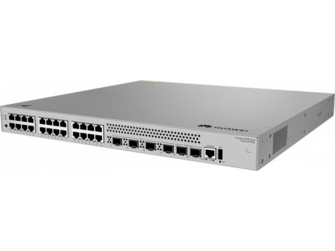 Коммутатор HUAWEI S530-24T4XE / L3 / 24*10/100/1000BASE-T ports / 4*10GE SFP+ / 2*10GE SFP+ stack ports / Dual AC / Part Number: 98012554