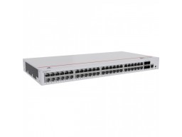 Коммутатор Huawei S220-48P4X (L2, 48*10/100/1000BASE-T ports 380W PoE+, 4*10GE SFP+ ports, AC power)