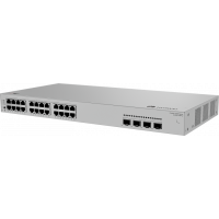 Коммутатор HUAWEI S220S-24P4J / 24*10/100/1000BASE-T PoE+ ports 400W / 2*10GE SFP+ / 2*2.5GE SFP ports / AC power