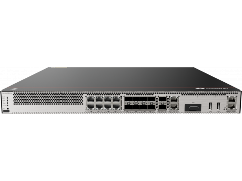 Межсетевой экран HUAWEI USG6000E-S13 (2*GE RJ45 + 8*GE COMBO (RJ45/SFP) + 2*10GE SFP+,1 AC power,Incl SSL VPN 100 Users)