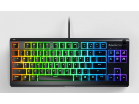 Клавиатура игровая Steelseries Apex 3 TKL US 64831 черный