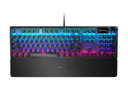 Клавиатура игровая Steelseries  Apex 5 US 64532 черный