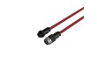 Провод для механической клавиатуры HyperX USB-C Coiled Cable Red-Black 6J677AA