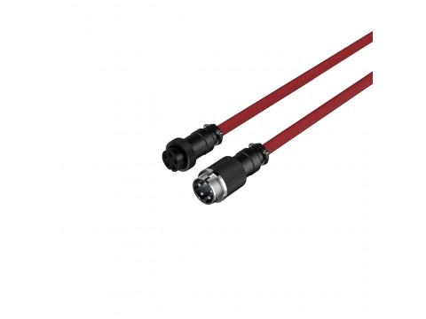Провод для механической клавиатуры HyperX USB-C Coiled Cable Red-Black 6J677AA