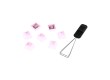 Набор кнопок на клавиатуру HyperX PBT Keycaps Full Key Set (Pink) 519T9AA#ACB