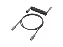 Провод для механической клавиатуры HyperX USB-C Coiled Cable Gray 6J678AA
