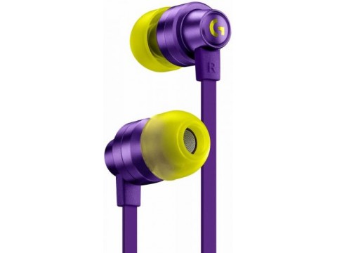 Logitech  G333 Wired Gaming Earphones - PURPLE - 3.5 MM