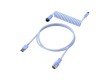 Провод для механической клавиатуры HyperX USB-C Coiled Cable Light Purple 6J682AA