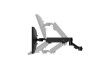 Кронштейн без основания для мониторов HyperX Armada Gaming Mount Addon 66X82AA