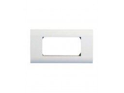 Hyperline FP-2M45-1-WH Лицевая панель 80х148 мм для 4-х модулей 45х22.5 мм (аналогов Mosaic)
