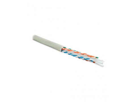 Hyperline UUTP4-C6-S23-IN-PVC-GY-305 (305 м) Кабель витая пара, неэкранированная U/UTP, категория 6