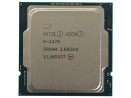 Процессор Intel XEON E-2378, FCLGA1200, 2.6 GHz (max 4.8 GHz), 8/12, 65W, tray