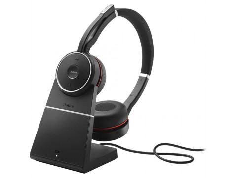 Jabra Evolve 75 Stereo MS Charging stand & Link 370