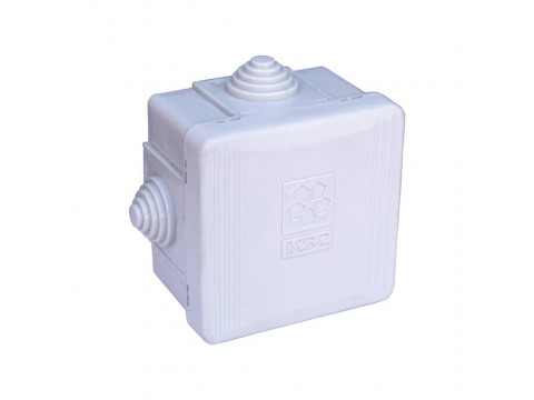Коробка распаячная KSC 11-302 65х65х40 для открытого монтажа IP55