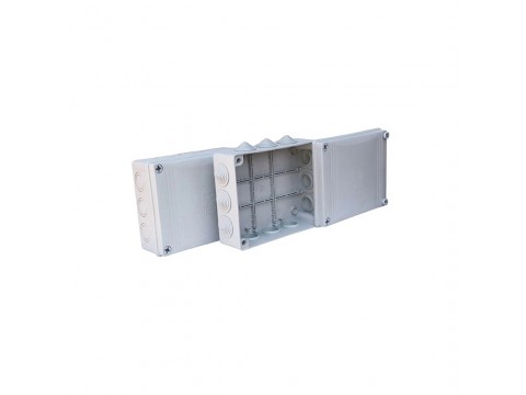 Коробка распаячная KSC 11-309 190х240х70 для открытого монтажа с резиновыми вводами IP55