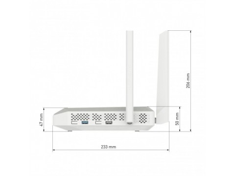 Гигабитный интернет-центр с двухдиапазонным Mesh Wi-Fi AC2600 Keenetic