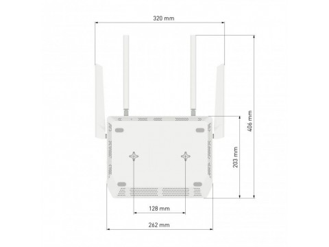 Гигабитный интернет-центр с двухдиапазонным Mesh Wi-Fi AC2600 Keenetic
