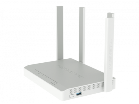 Гигабитный интернет-центр с Mesh Wi-Fi 6 AX1800 Keenetic