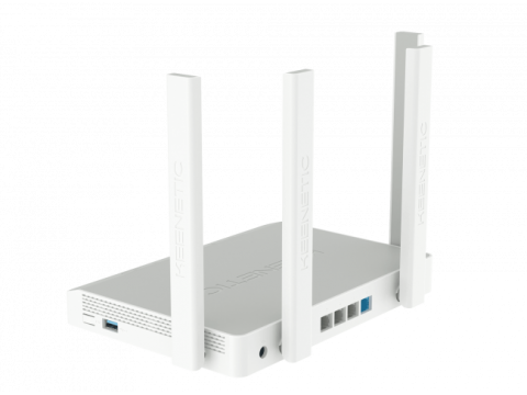 Гигабитный интернет-центр с Mesh Wi-Fi 6 AX1800 Keenetic