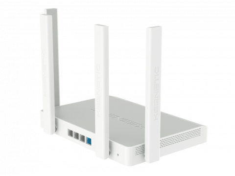 Гигабитный интернет-центр с Mesh Wi-Fi 6 AX1800 Keenetic