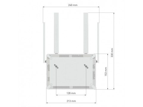 Мультигигабитный интернет-центр с Mesh Wi-Fi 6 AX3200 Keenetic