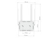 Гигабитный интернет-центр с Mesh Wi-Fi 5 AC1200 Keenetic