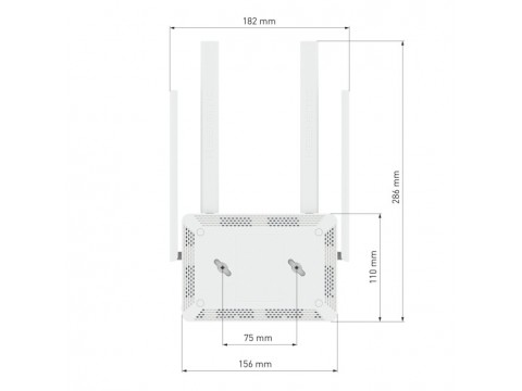 Гигабитный интернет-центр с Mesh Wi-Fi 5 AC1200 Keenetic