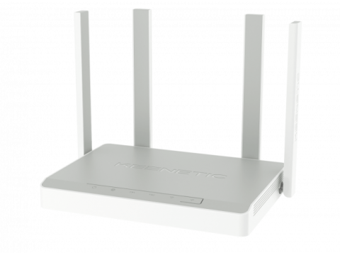 Гигабитный интернет-центр с Mesh Wi-Fi 6 AX1800 Keenetic