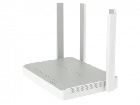 Гигабитный интернет-центр с Mesh Wi-Fi 6 AX1800 Keenetic