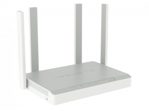 Гигабитный интернет-центр с Mesh Wi-Fi 6 AX1800 Keenetic