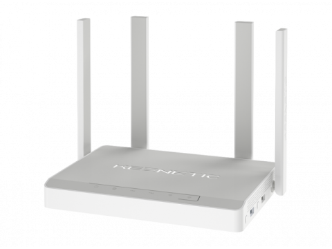 Гигабитный интернет-центр с двухдиапазонным Mesh Wi-Fi 6 AX1800 Keenetic