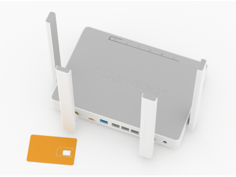 Гигабитный интернет-центр с модемом 4G Keenetic