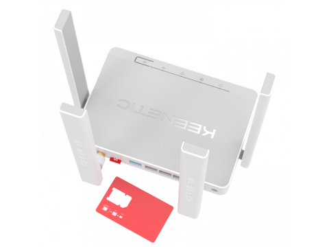 Интернет-центр с модемом 4G/3G Keenetic