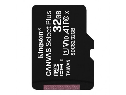 Карта памяти MicroSD 32GB Class 10 (UHS-I) Kingston SDCS2/32GBSP