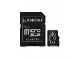 Карта памяти Kingston SDCS2/512GB Class 10 512GB + адаптер