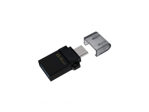 USB Флеш накопитель Kingston DTDUO3G2/64GB 64GB Чёрный