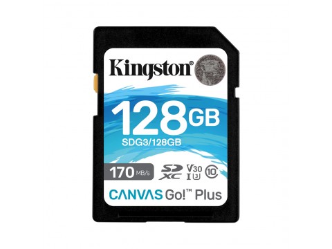 Карта памяти Kingston SDG3/128GB SD 128GB
