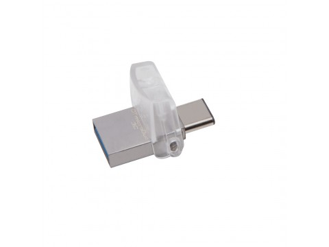 USB Флеш накопитель Kingston DTDUO3C/64GB 64GB Серебристый