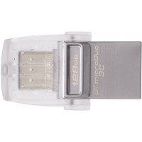 USB Flash Kingston 128Gb DTDUO3C/128GB, microDuo 3C, USB 3.0/3.1 + Type-C flash drive