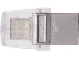 USB Flash Kingston 128Gb DTDUO3C/128GB, microDuo 3C, USB 3.0/3.1 + Type-C flash drive